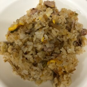 福神漬け入りチャーハン